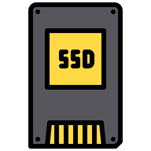 التخزين (SSD)